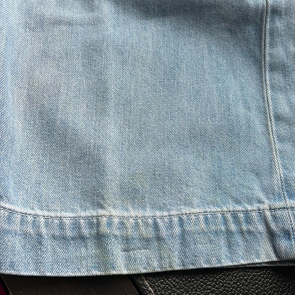 Etica Jean Devon Wide Leg High Rise Mountain Air Light Wash Sz 24 - Picture 13 of 13